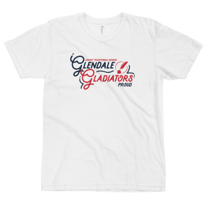 LTS Glendale Gladiators White Script T-shirt 2020